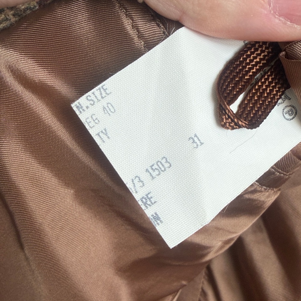 Vintage wool and cashmere blazer - Picture 7 of 10